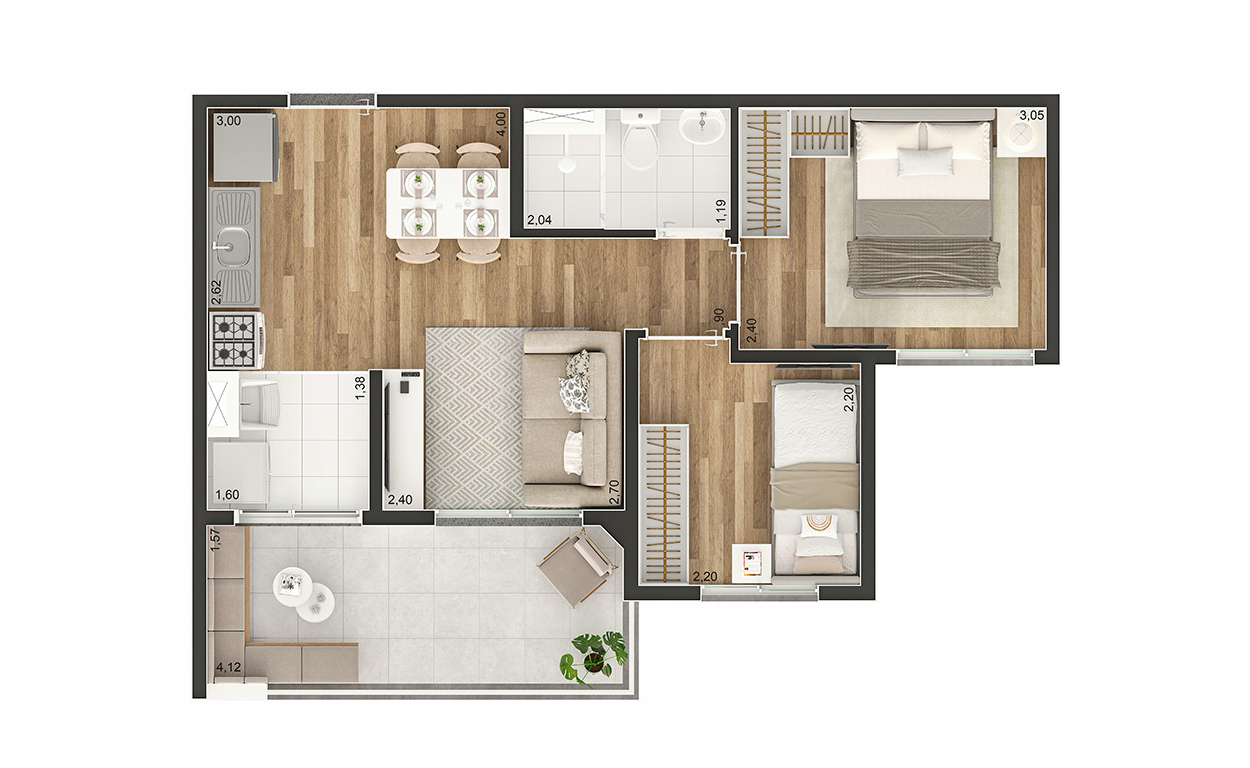 42m² 01